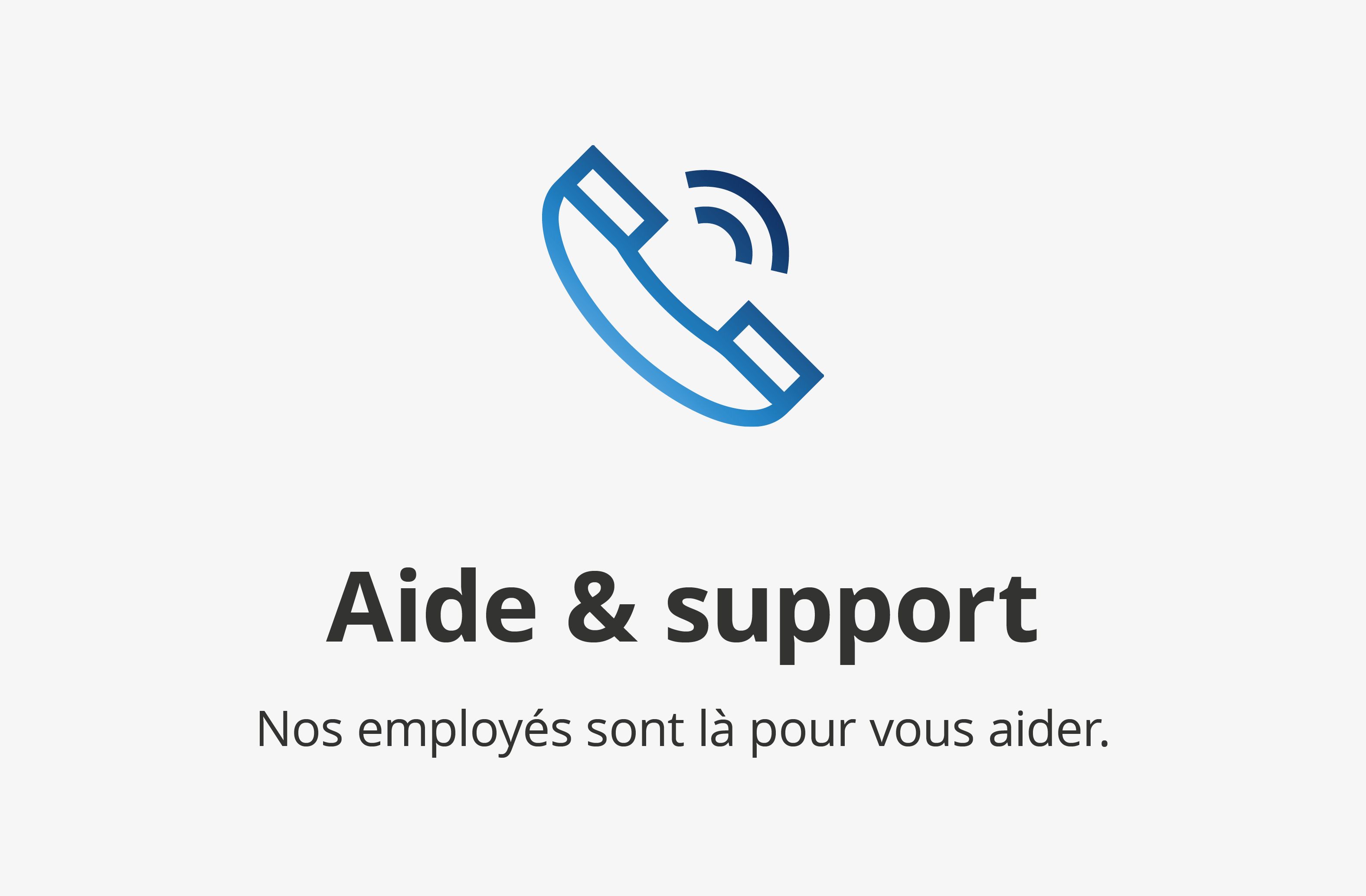 Aide & support