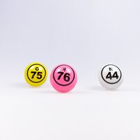 Lottokugeln 38 mm, Modell 6606 / Boules de loto de 38 mm, modèle 6606