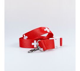 Lanyards mit Schweizerkreuz, Modell A-637 / Lanyards avec le drapeau de la Suisse, modèle A-637