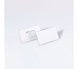 Namensschild 30 x 60 mm, Modell 730 / Porte-badges 30 mm x 60 mm, modèle 730