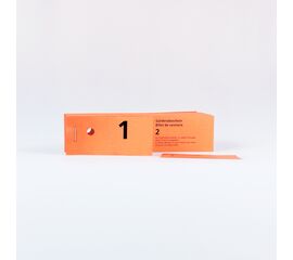 Garderobenscheine 2-teilig, Modell 460 / Tickets de vestiaire 2 parties, modèle 460