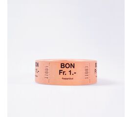 Bon Rolle mittel / Rouleaux de tickets moyen