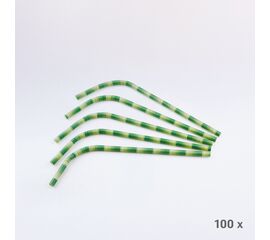 Trinkhalme / Röhrli Bambus (100 Stück), Modell 22640 / Pailles en bambou (100 pièces), modèle 22640