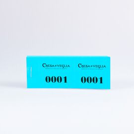 Doppelnummern-Blocks mit individuellem Aufdruck, Modell 462.Extra / Blocs à double numérotation avec impression individuelle, modèle 462.Extra