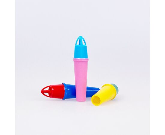 Sirene aus Plastik (10 Stück), Modell 133 / Sifflets en plastique (10 pièces), modèle 133