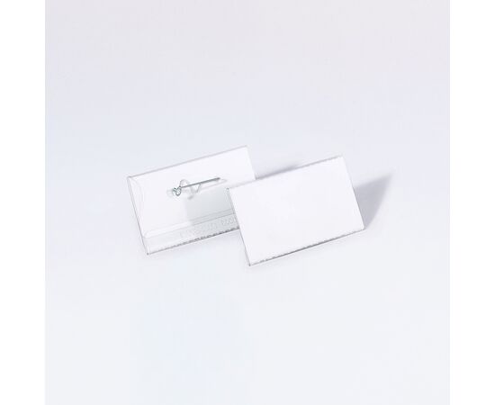 Namensschild 40 x 75 mm, Modell 731 / Porte-badges 40 mm x 75 mm, modèle 731