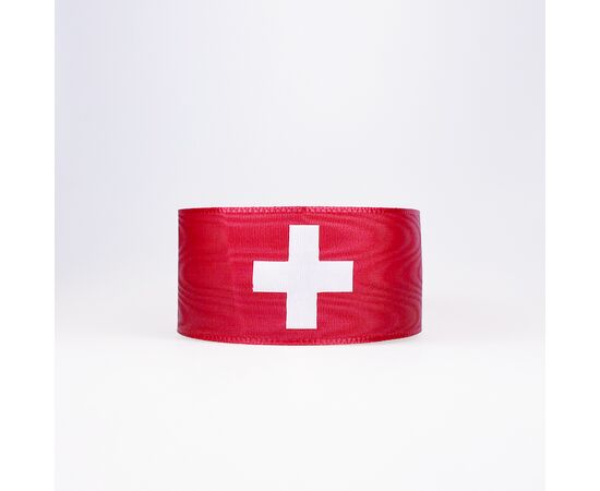 Armbinde rot mit Schweizerkreuz, Modell 1310.9 / Brassard rouge avec croix suisse, modèle 1310.9