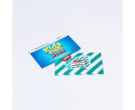 Brieflos 85 x 53 mm, Modell 807.3 / Tickets « enveloppe » 85 mm x 53 mm, modèle 807.3