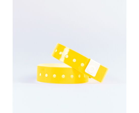 Kontrollbänder Vinyl schmal neutral (100 Stück), Modell 584 / Bracelets de contrôle en vinyle, étroits et neutres (100 pièces), modèle 584