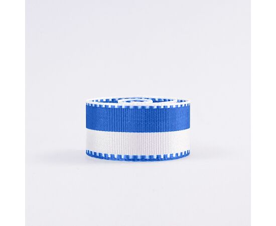 Repsseidenband 34 mm / Ruban en soie côtelée de 34 mm de largeur